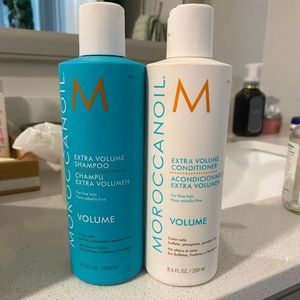 MoroccanOil extra volume shampoo and conditioner